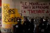 Forces de l'ordre vendredi 20 avril 2018 à l'université de Tolbiac