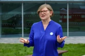 Orla O'Connor, directrice du Conseil national des femmes d'Irlande, le 5 mars 2024 à Dublin