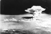 Le champignon nucléaire au-dessus d'Hiroshima, le 6 août 1945