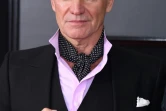 Photo d'archives du chanteur britannique Sting à la 60e cérémonie des Grammy Awards à New York le 28 janvier 2018
