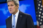 Le secrétaire d'Etat américain John Kerry lors d'une conférence de presse le 7 janvier 2016 à Washington