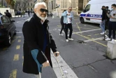 Le chef du groupe des "South Winners", Rachid Zeroual, à son arrivée au tribunal de Marseille, le 22 mars 2021