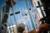 Des portraits du principal du collège Pierre-Simon de Laplace retrouvé mort dans des conditions suspectes dans son établissement, le 12 août 2023 à Lisieux dans le Calvados