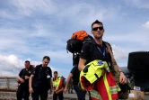 Une équipe de sauveteurs allemands est arrivée le 7 octobre 2018 sur l'aéroport de Palu.
