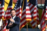 Le colistier de Donald Trump, J.D. Vance, Le 5 octobre 2024 à Butler, dans l'Etat américain de Pennsylvanie