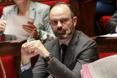 Le Premier ministre Edouard Philippe sur les bancs de l'Assemblée le 25 février 2020
