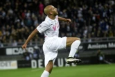 Le défenseur norvégien d'Amiens Haitam Aleesami ouvre la marque contre Marseille, le 4 octobre 2019 à Amiens 