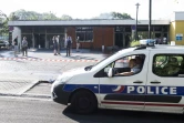 Un centre médical incencié au Breil, à Nantes, le 4 juillet 2018