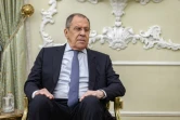 Le ministre russe des Affaires étrangères Sergueï Lavrov à Téhéran, le 22 juin 2022