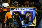 Des supporters du candidat de l'opposition à la présidentielle Salvador Nasralla manifestent à Tegucigalpa, le 8 décembre 2017 au Honduras