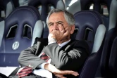 Le président René Bouscatel avant le choc de Top 14 entre le Stade Toulousain et le Racing 92, le 16 avril 2017 au Stadium Municipal