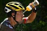 Le Slovène Primoz Roglic lors de la 11e étape du Tour de France entre Albertville et Serre- Chevalier le 13 juillet 2022