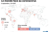 Le monde face au coronavirus