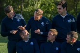 L'équipe européenne de la Ryder Cup au Hazeltine National Golf Club de Chaska, le 27 septembre 2016