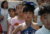 Des enfants mannequins participent à une compétition, le 9 juin 2019 à Pékin, en Chine