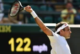 Le "Roi de Wimbledon" Roger Federer facile vainqueur du Britannique Jay Clarke au deuxième tour sur le gazon londonien, le 4 juillet 2019
