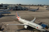 Un avion American Airlines à l'aéroport de Miami le 3 février 2019