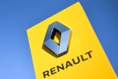 Le logo du constructeur automobile français Renault prise le 8 juillet 2019