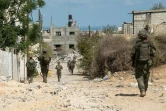 Cette photo diffusée par l'armée israélienne le 14 août 2024 montre des soldats de l'armée israélienne opérant dans la bande de Gaza