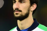 Davide Astori sous le maillot de l'équipe nationale d'Italie, avant un match amical contre l'Espagne, le 24 mars 2016 à Udine