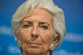 Christine Lagarde, présidente du FMI, le 9 octobre 2015, à Lima