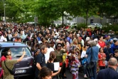 Marche blanche à Nantes le 5 juillet 2018 en hommage au jeune homme tué par le tir d'un policier 