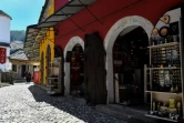 Une rue déserte à Mostar, le 8 mai 2020