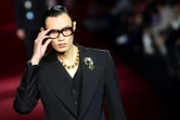 La nouvelle collection masculine de Dolce & Gabbana présentée à Milan, le 18 janvier 2025