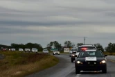 La police fédérale mexicaine sur la route 101, entre Matamoros, à la frontières americano-mexicaine, et Ciudad Victoria, le 17 décembre 2015