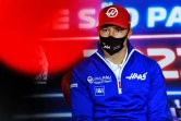 Le pilote russe de l'écurie de F1 Haas, Nikita Mazepin, le 11 novembre 2021 à Sao Paulo