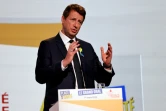 Le candidat écologiste à la présidentielle Yannick Jadot lors du grand oral de la santé, le 1er mars 2022 à Paris