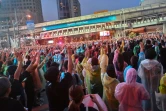 Manifestation pro-démocratie à Bangkok, le 18 octobre 2020
