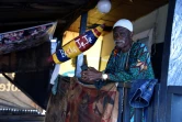 Chief Albert Jeje, l'un des cinq rois traditionnels (Baale) de Makoko, seule autorité présente dans ce bidonville de Lagos, le 23 octobre 2019 au Nigeria