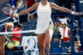 Caroline Garcia reste sur une belle victoire sur la Britannique Johanna Konta au premier tour de l'US Open, le 28 août 2018