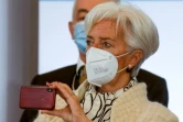 La présidente de la BCE Christine Lagarde au One Planet Summit à Paris le 11 janvier 2021