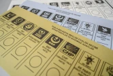 Des bulletins de vote pour les élections locales, le 31 mars 2019 à Istanbul, en Turquie