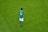 Le milieu de terrain allemand Mesut Özil après l'élimination de son équipe dès le 1er tour du Mondial, le 27 juin 2018 à Kazan
