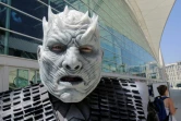 Un fan déguisé en Roi de la nuit, de "Game of Thrones", à San Diego (Californie) le 22 juillet 2017