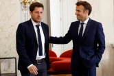 Le député EELV Julien Bayou reçu par Emmanuel Macron à l'Elysée le 22 juin 2022