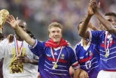 Le capitaine de l'équipe de France 1998, Didier Deschamps, au Stade de France, le 12 juillet