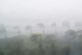 La ville de Miami frappée par l'ouragan Irma, le 10 septembre 2017