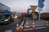Des agriculmteurs bloquent des accès à la ville de Toulouse, le 7 février 2018