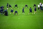 Les Bleus à l'entraînement au Stade de France, le 16 novembre 2020