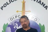 Photo fournie le 13 janvier 2019 par la police bolivienne de l'ex-militant d'extrême gauche italien Cesare Battisti après son arrestation