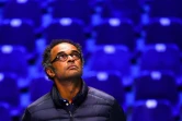 Le capitaine de l'équipe de France de Coupe Davis Yannick Noah lors d'une séance d'entraînement le 23 novembre 2017 à Villeneuve-d'Ascq