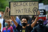 Manifestation en soutien au mouvement Black Lives Matter, le 30 août 2020 à Londres