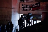 Les forces de l'ordre interviennent vendredi 20 avril 2018 à l'université Tolbiac