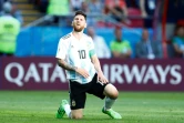 L'attaquant argentin Lionel Messi lors de l'élimination face à la France en 8e de finale du Mondial le 30 juin 2018