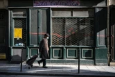 Fermeture de commerces dits non essentiels à Paris, le 20 mars 2021  