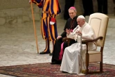 Le pape François adresse ses voeux au personnel du Vatican, le 21 décembre